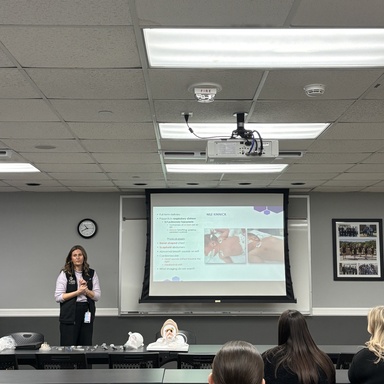 Presenter at UI Pre-Health Conference